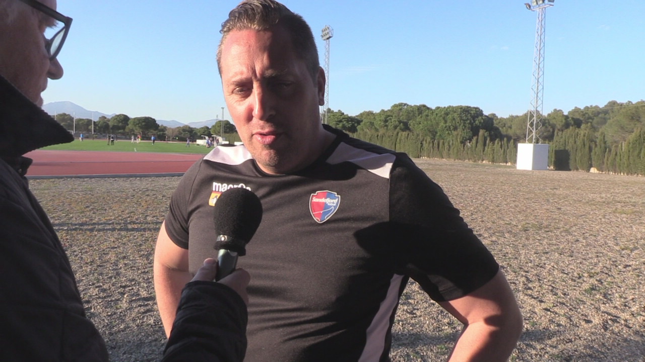 Magnus Powell etter treningskampen mot Godset